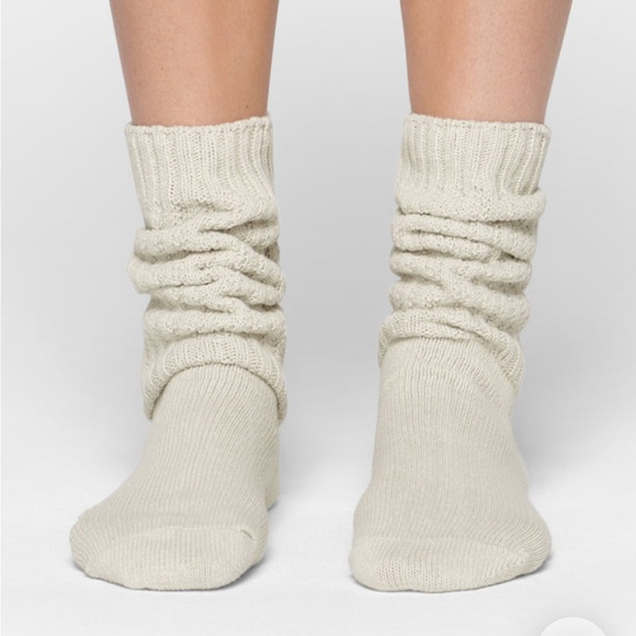 Skims Slouch Sock in Bone - Picture 1 of 4
